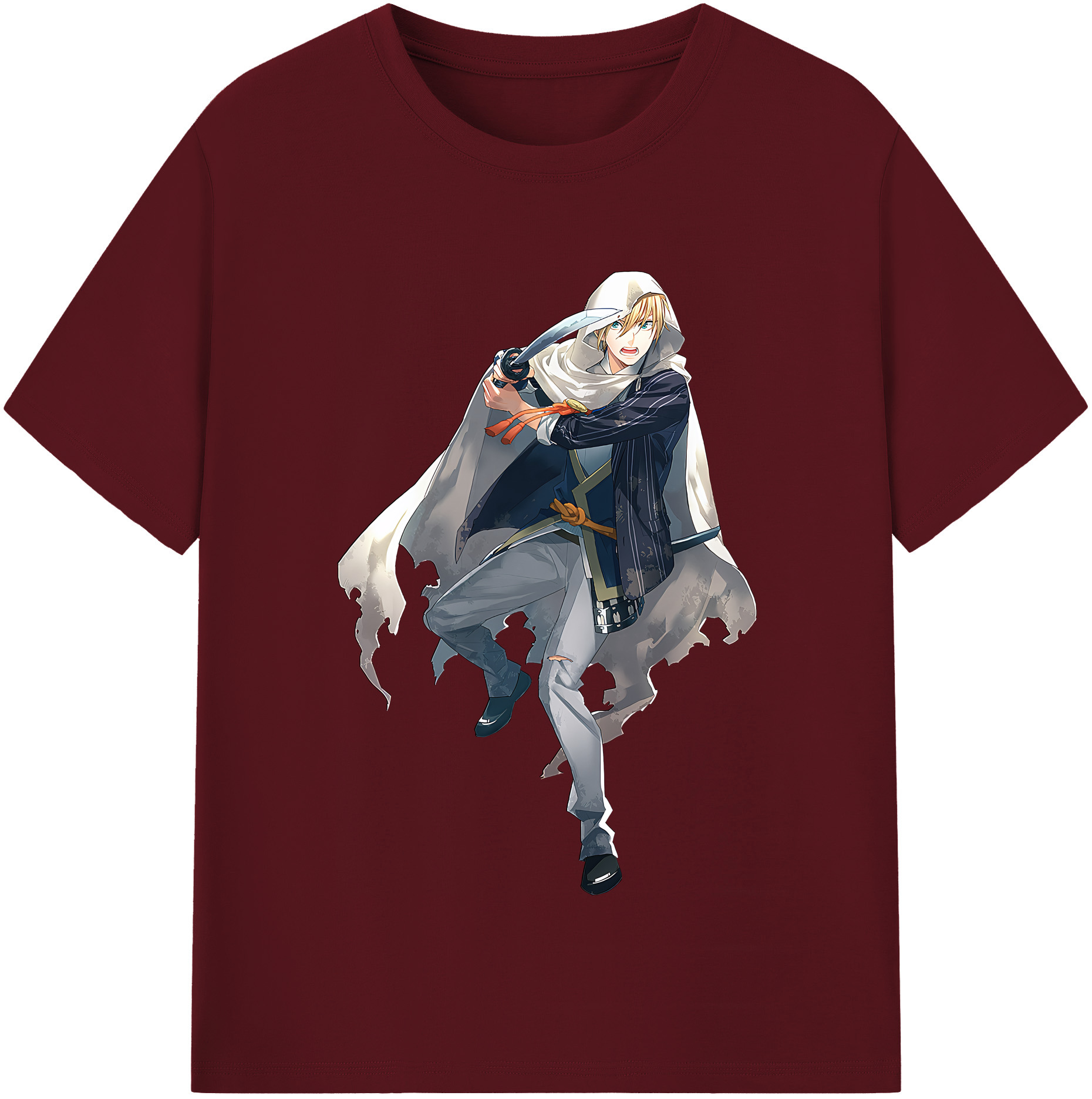 （画像用） 刀剣乱舞 Touken Ranbu 綿100％半袖Tシャツ（フロントプリント）